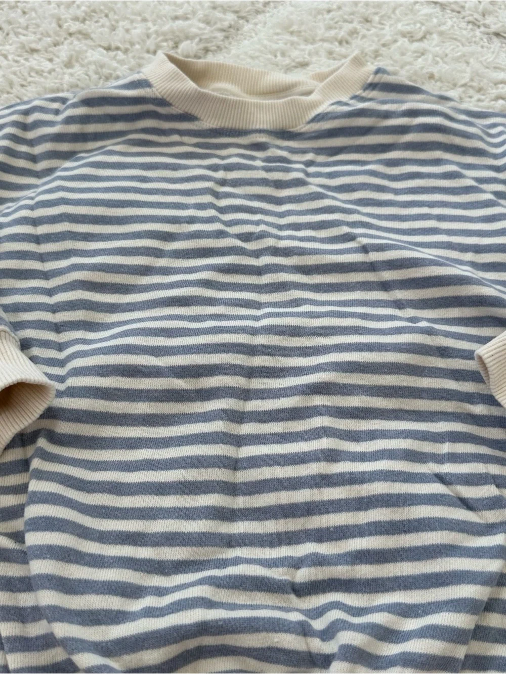 Zara Striped Blue Sweatshirt